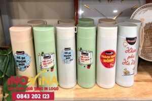 Sản xuất bình giữ nhiệt in logo quà tặng doanh nghiệp Sản xuất bình giữ nhiệt in logo quà tặng doanh nghiệp