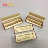 BỘ BÚT GỖ KHẮC TÊN, LOGO LÀM QUÀ TẶNG BG-013124 BỘ BÚT GỖ KHẮC TÊN, LOGO LÀM QUÀ TẶNG BG-013124