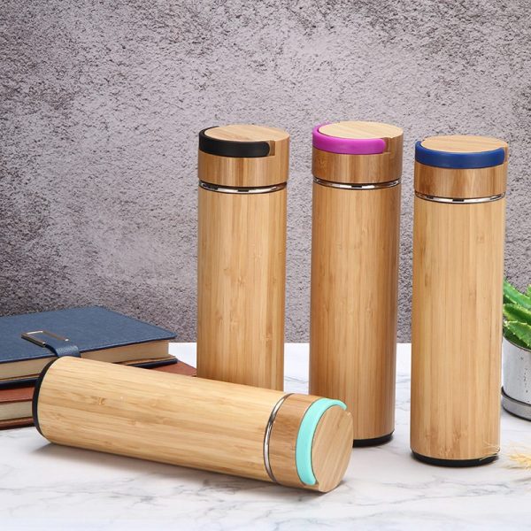 Bình Giữ Nhiệt Tre Có Quai Xách BGN-03