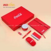 Bộ Quà Tặng Giftset Sổ Bút Chuột Loa USB Cocacola GS-0343024