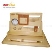 Lịch Gỗ Để Bàn Khắc Logo Quà Tặng LG-0153124