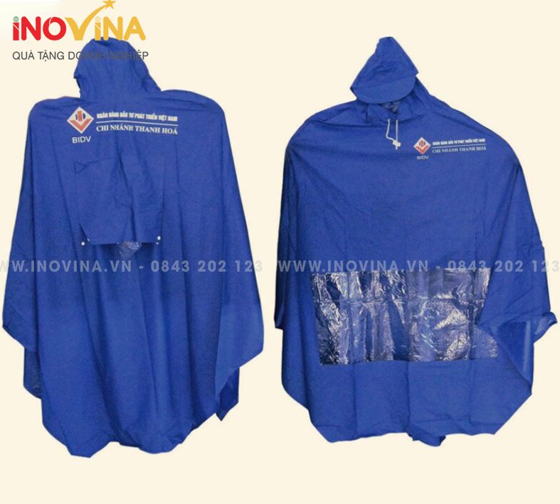 Quà Tặng Bộ Đồ Áo Mưa In Logo Dành Cho Doanh Nghiệp qua tang bo do ao mua nhua pvc in logo 2