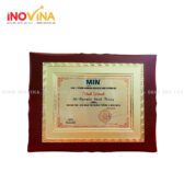 Biểu Trưng Gỗ Đồng Tôn Vinh - Khen Thưởng BT-066424 54546464