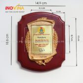 Bảng Vinh Danh Gỗ Đồng Cao Cấp BT-076424