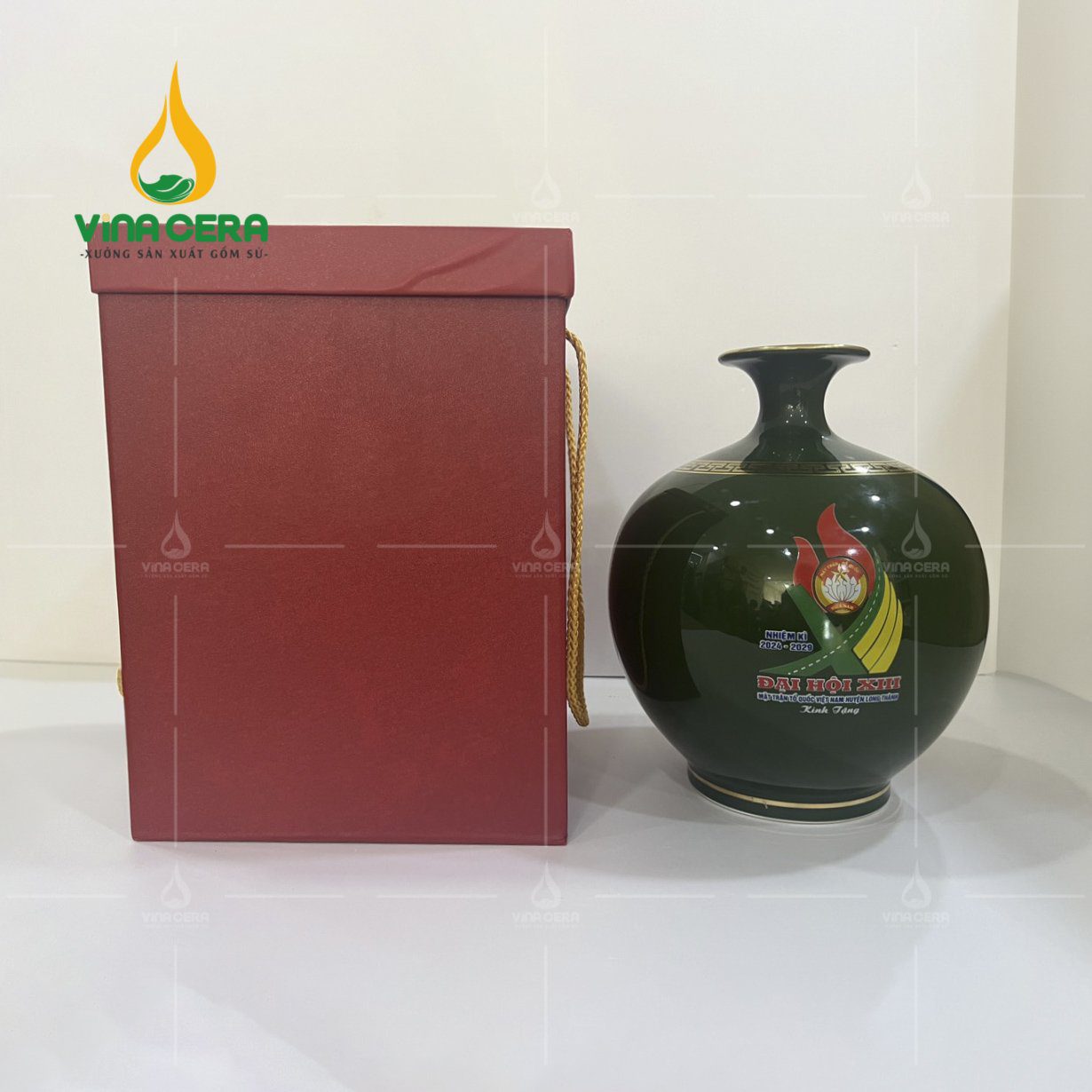 Quà Tặng Ý Nghĩa Cho Ngày Thành Lập Quân Đội Nhân Dân Việt Nam  binh hut loc men xanh qua tang 1