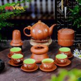 Bộ Ấm Chén In logo Quà Tặng Doanh Nghiệp Uy Tín Giá Tốt