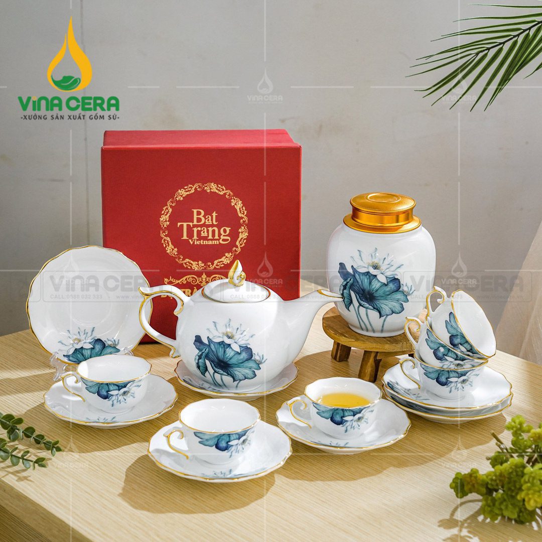 Quà Tặng Đại Hội Các Dân Tộc 2024: Nét Văn Hóa Đẹp Và Ý Nghĩa bo am tra su ve hoa sen 5