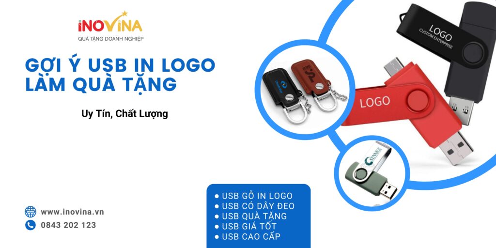Gợi Ý USB In Logo Làm Quà Tặng