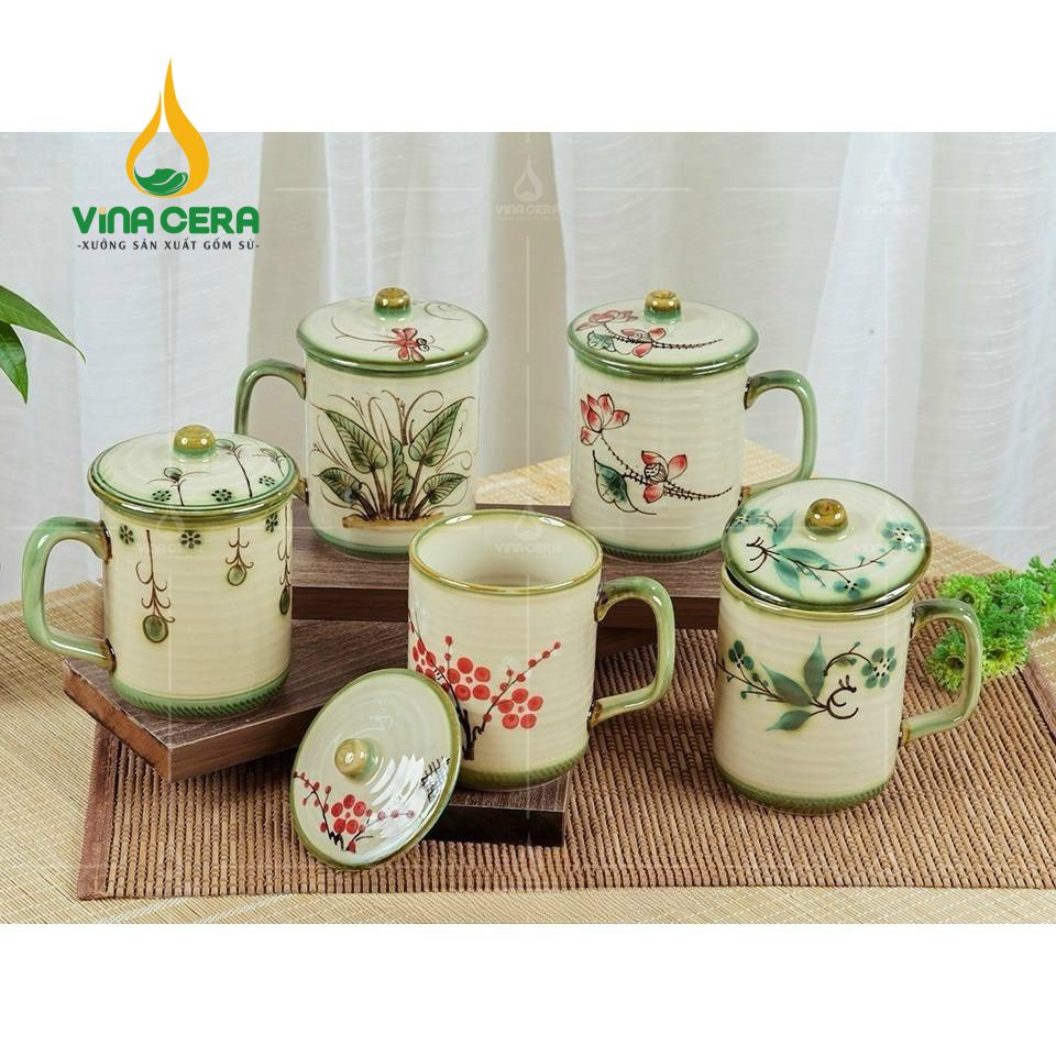 Quà Tặng Ý Nghĩa Cho Ngày Thành Lập Quân Đội Nhân Dân Việt Nam  ly su men nga ve tay 2