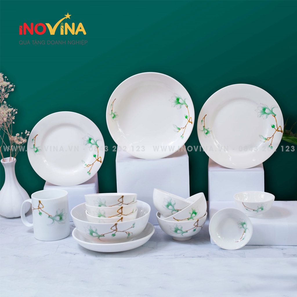 Quà Tặng Bộ Ấm Chén In logo Doanh nghiệp QT-05613