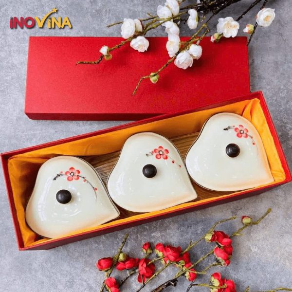 Quà Tặng Bộ Khay Đựng Kẹo Bánh Tết