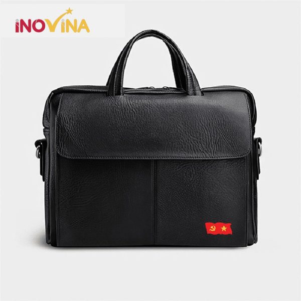 Mẫu Cặp Da Nam In Logo Số Lượng Lớn 1