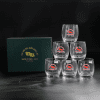 Bộ 6 Cốc Thuỷ Tinh Quà Tặng Đại Hội Đảng In Logo Theo Yêu Cầu Bộ 6 Cốc Thuỷ Tinh Quà Tặng Đại Hội Đảng In Logo Theo Yêu Cầu