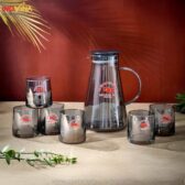 Bộ bình ly thủy tinh in logo