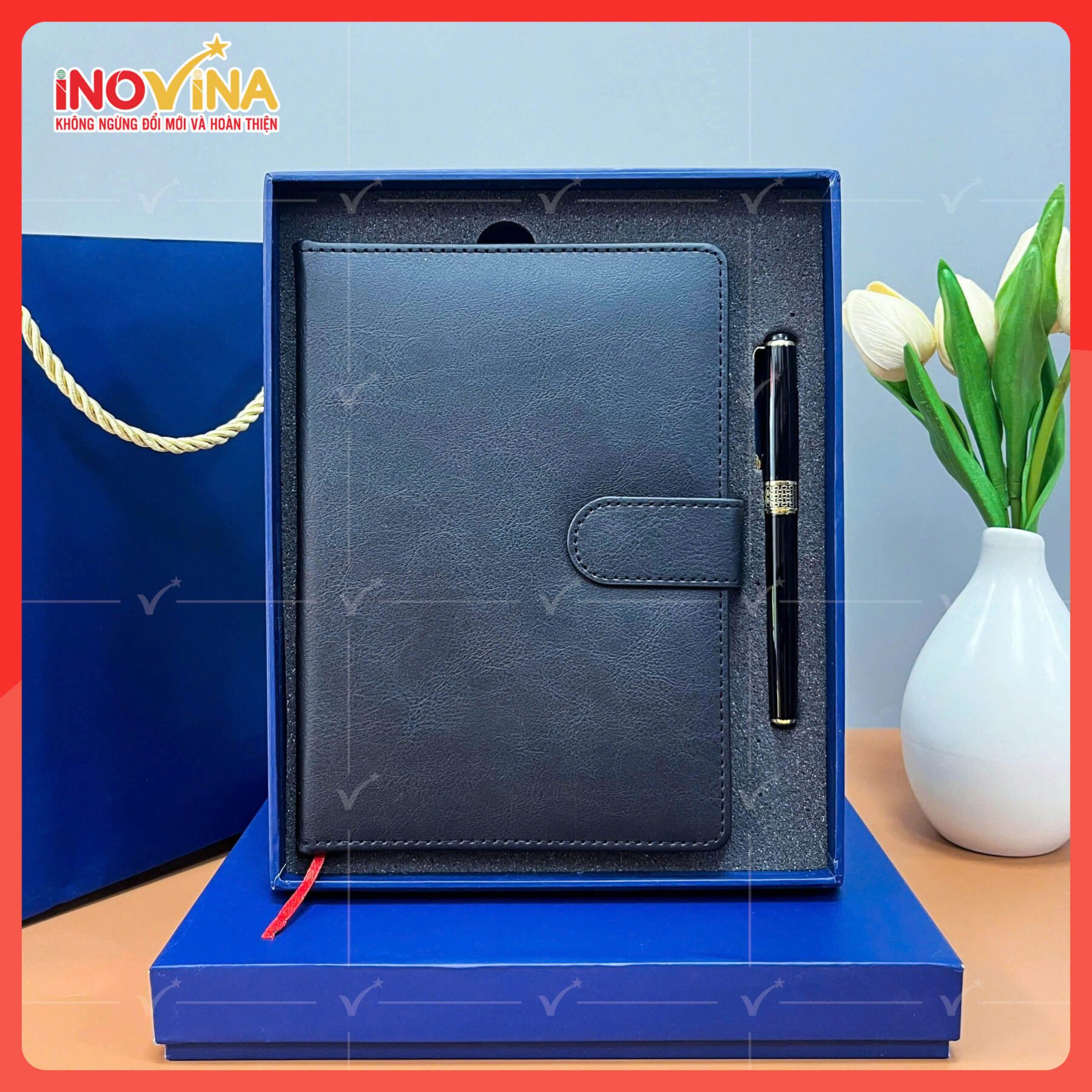Bộ quà tặng Giftset sổ bút - Sáng tạo và ý nghĩa trong từng món quà Bộ quà tặng Giftset sổ bút
