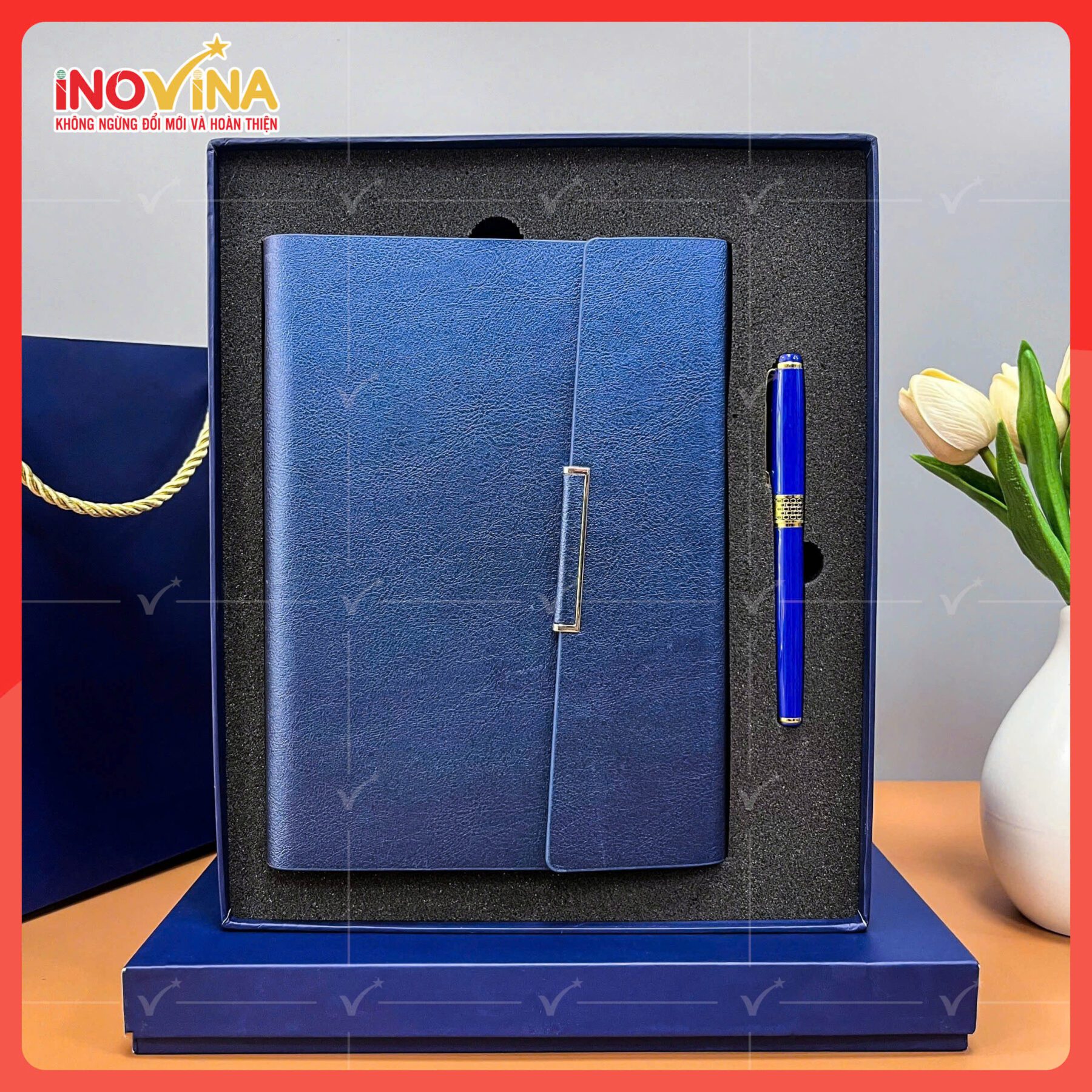 Bộ quà tặng Giftset sổ bút - Sáng tạo và ý nghĩa trong từng món quà Bộ quà tặng Giftset sổ bút