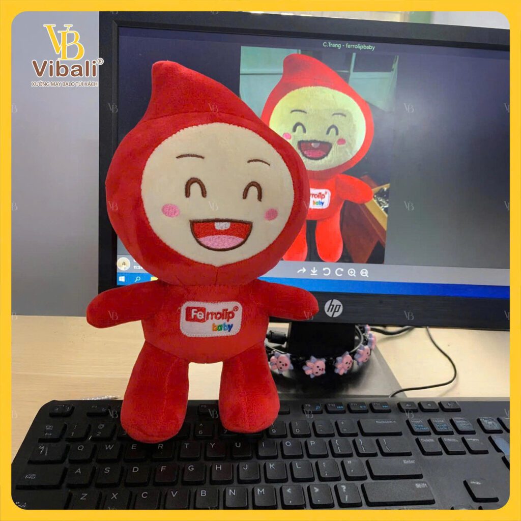 Gấu Bông In thêu logo theo yêu cầu INO-0161925 Gấu Bông In thêu logo theo yêu cầu