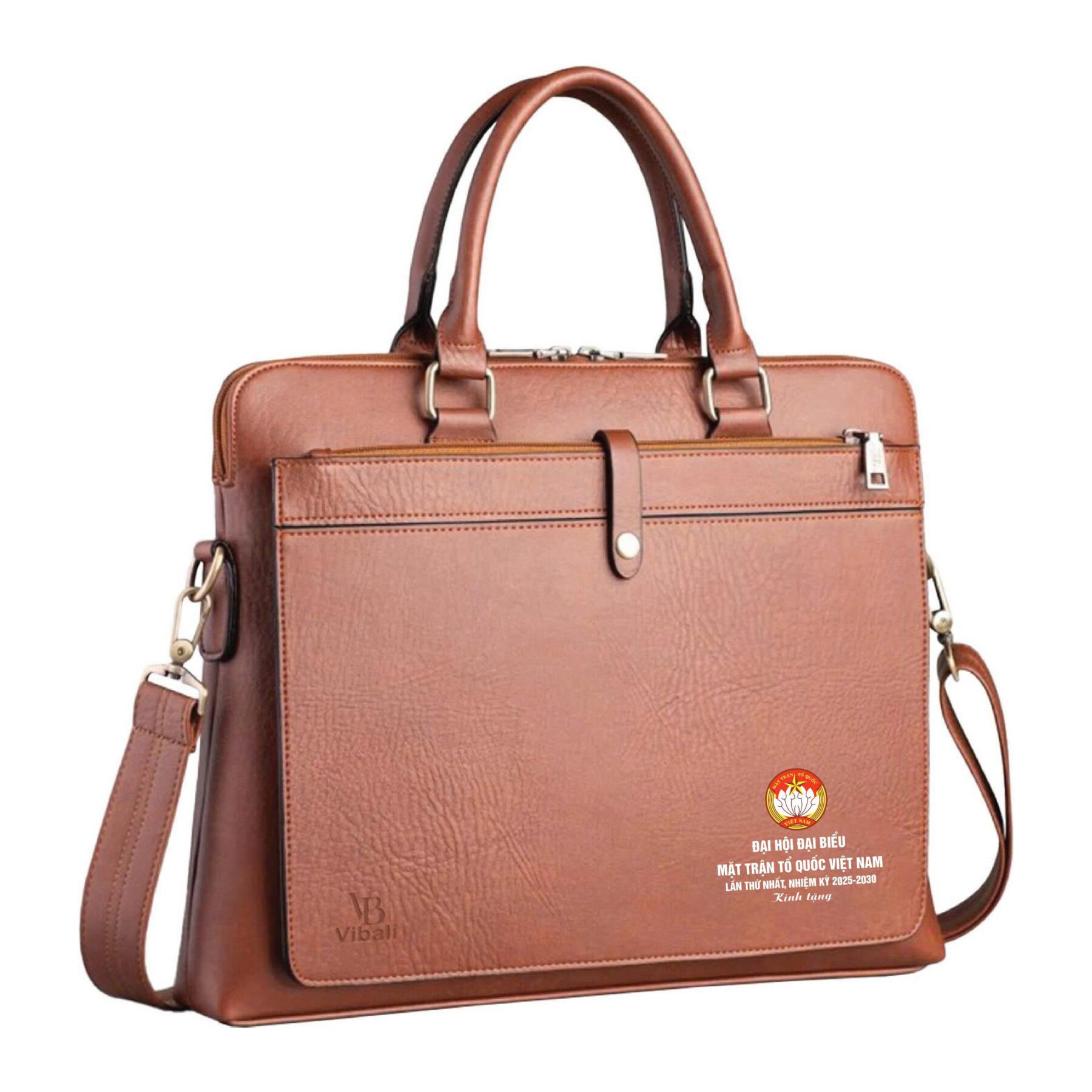 Quà Tặng Đại Hội Mặt Trận Tổ Quốc: Lựa Chọn Ý Nghĩa và Thiết Thực Nhất Mẫu cặp da mặt trận tổ quốc quà tặng INOVINA