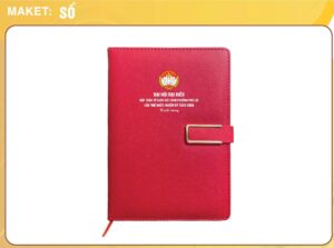 Quà Tặng Doanh Nghiệp Theo Concept – Giải Pháp Quà Tặng Thương Hiệu Toàn Diện Sổ da in logo Đại hội Đại biểu Mặt trận Tổ quốc Việt Nam INO-SD019325