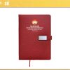 Sổ da in logo Đại hội Đại biểu Mặt trận Tổ quốc Việt Nam INO-SD019325 Sổ da quà tặng Mặt Trận Tổ Quốc Việt Nam