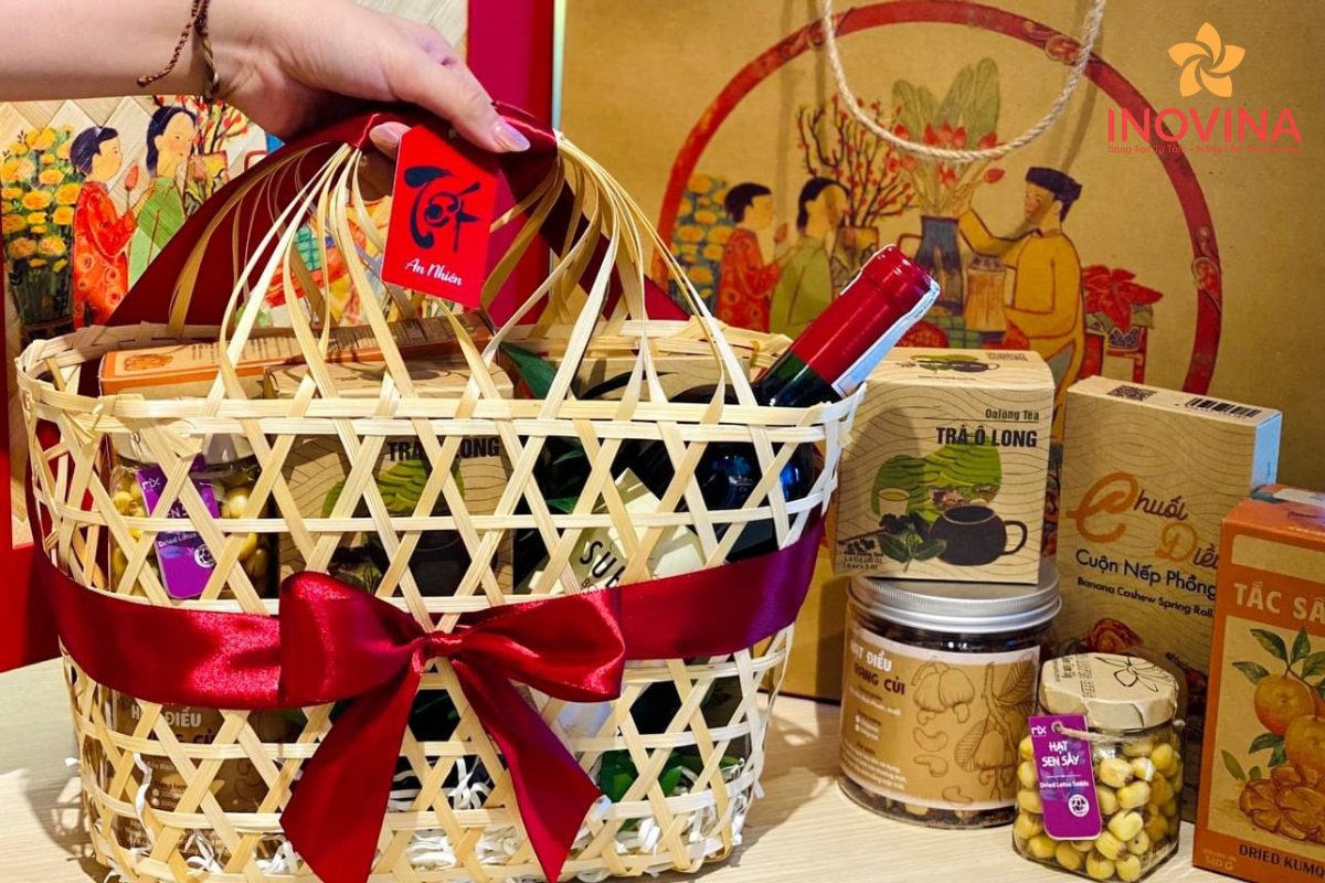Giỏ quà tết tặng doanh nghiệp