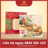 Hộp quà tết Xuân Gấm Hoa