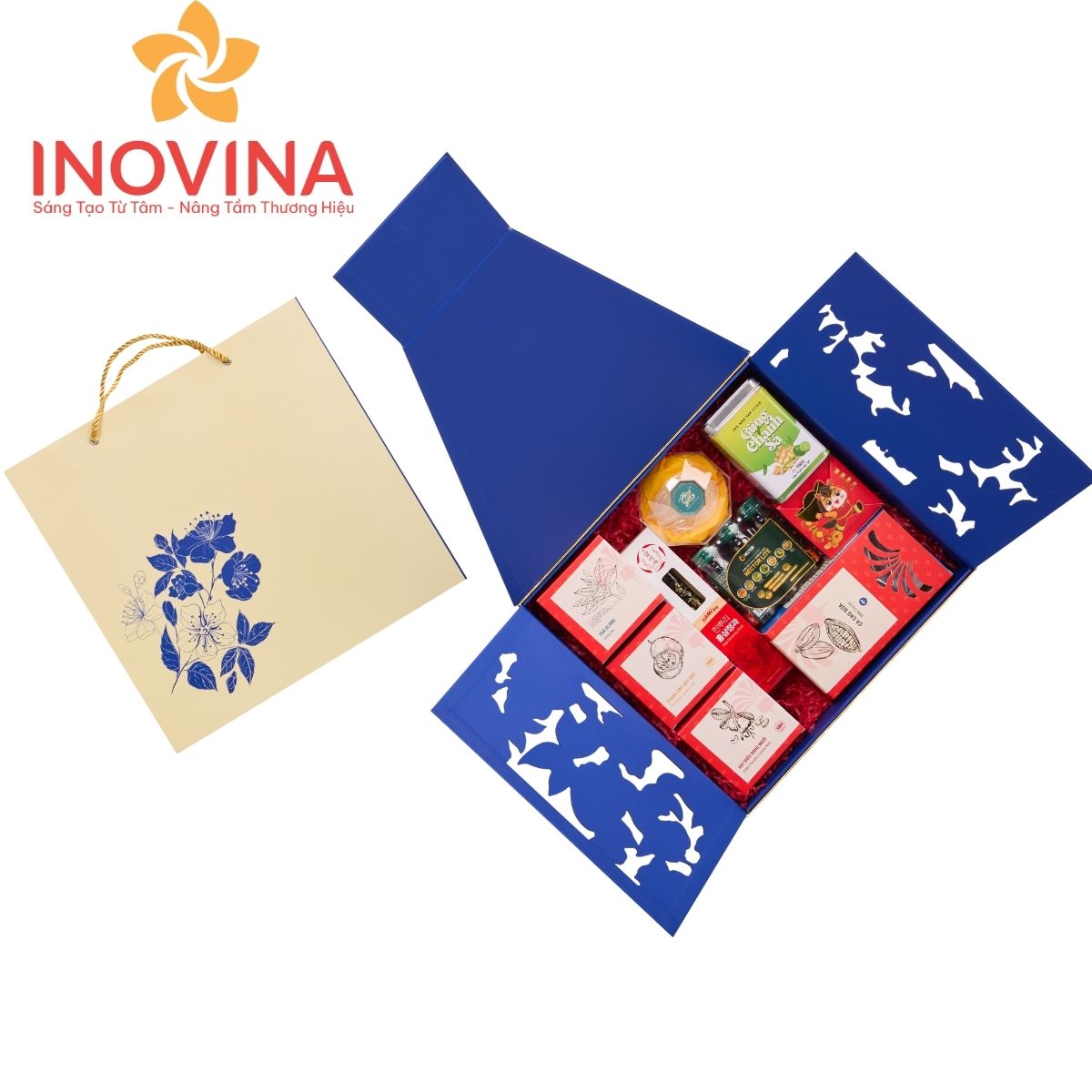 Hộp quà tết Mai Vàng set 14