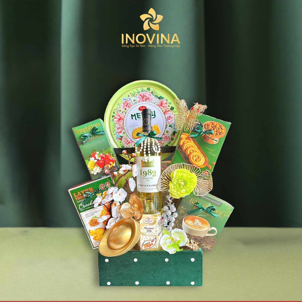 Giỏ quà tết Lộc Xanh