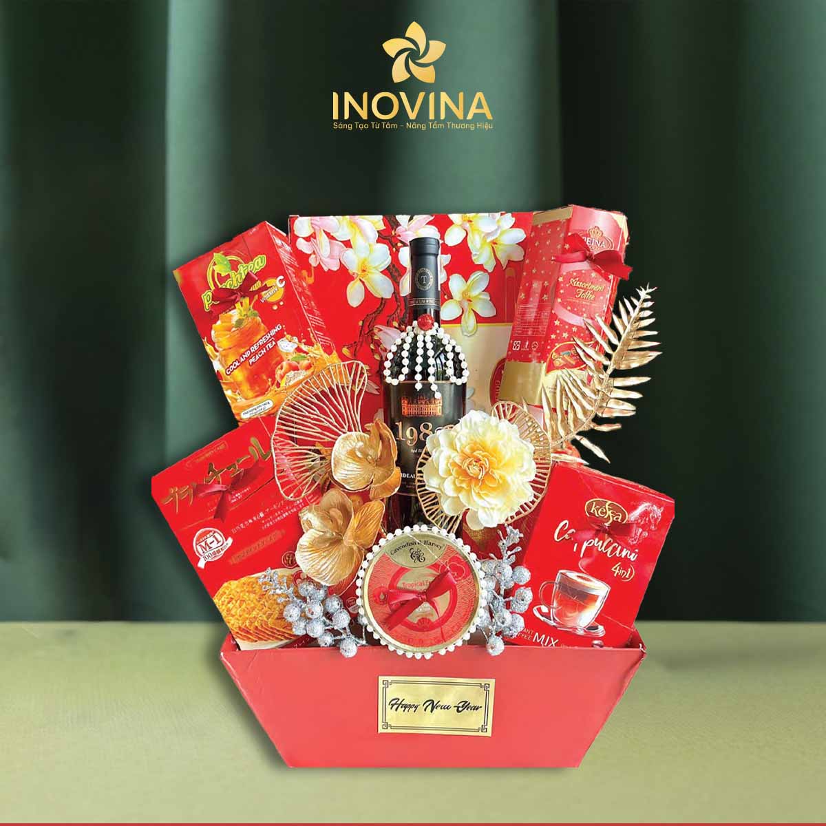 Giỏ quà Tết Xuân An Vui