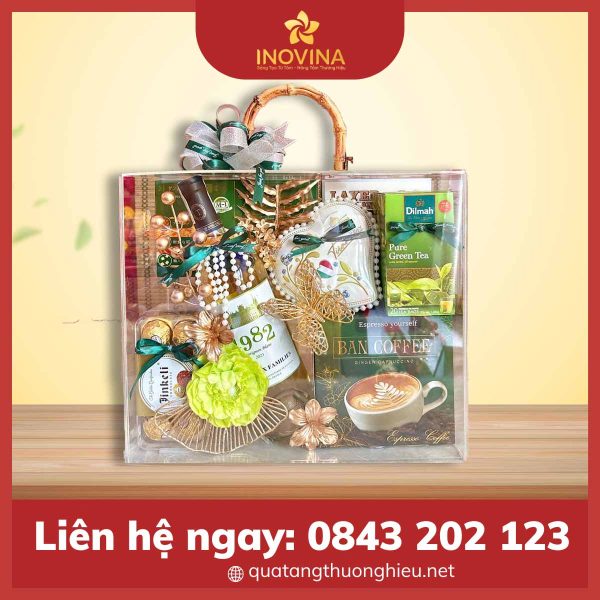 giỏ quà tết xuân cát tường