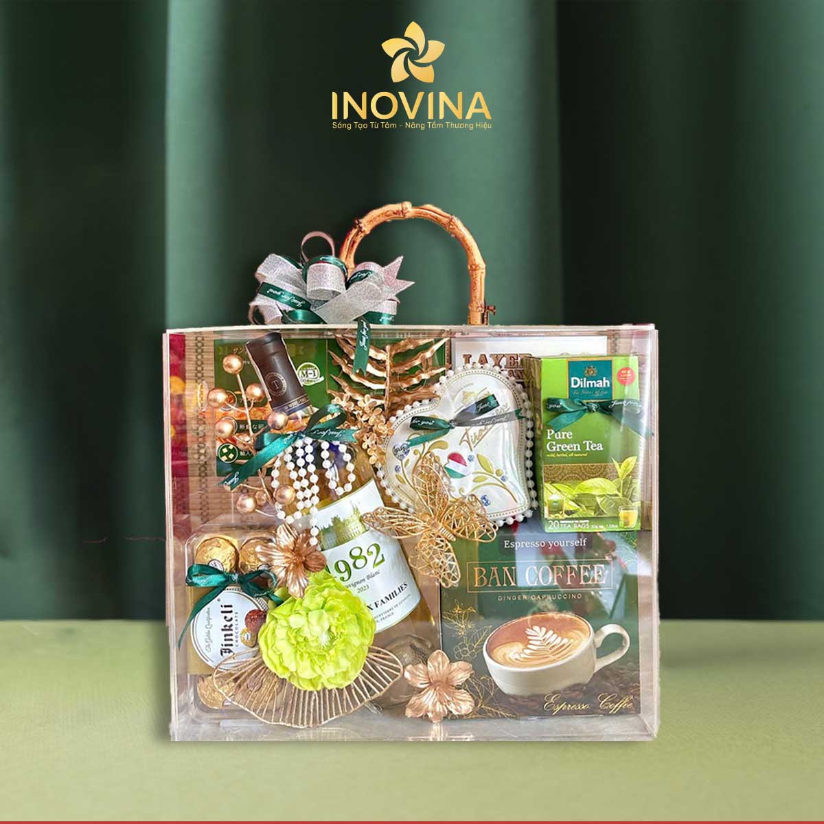 giỏ quà tết xuân cát tường set 1 