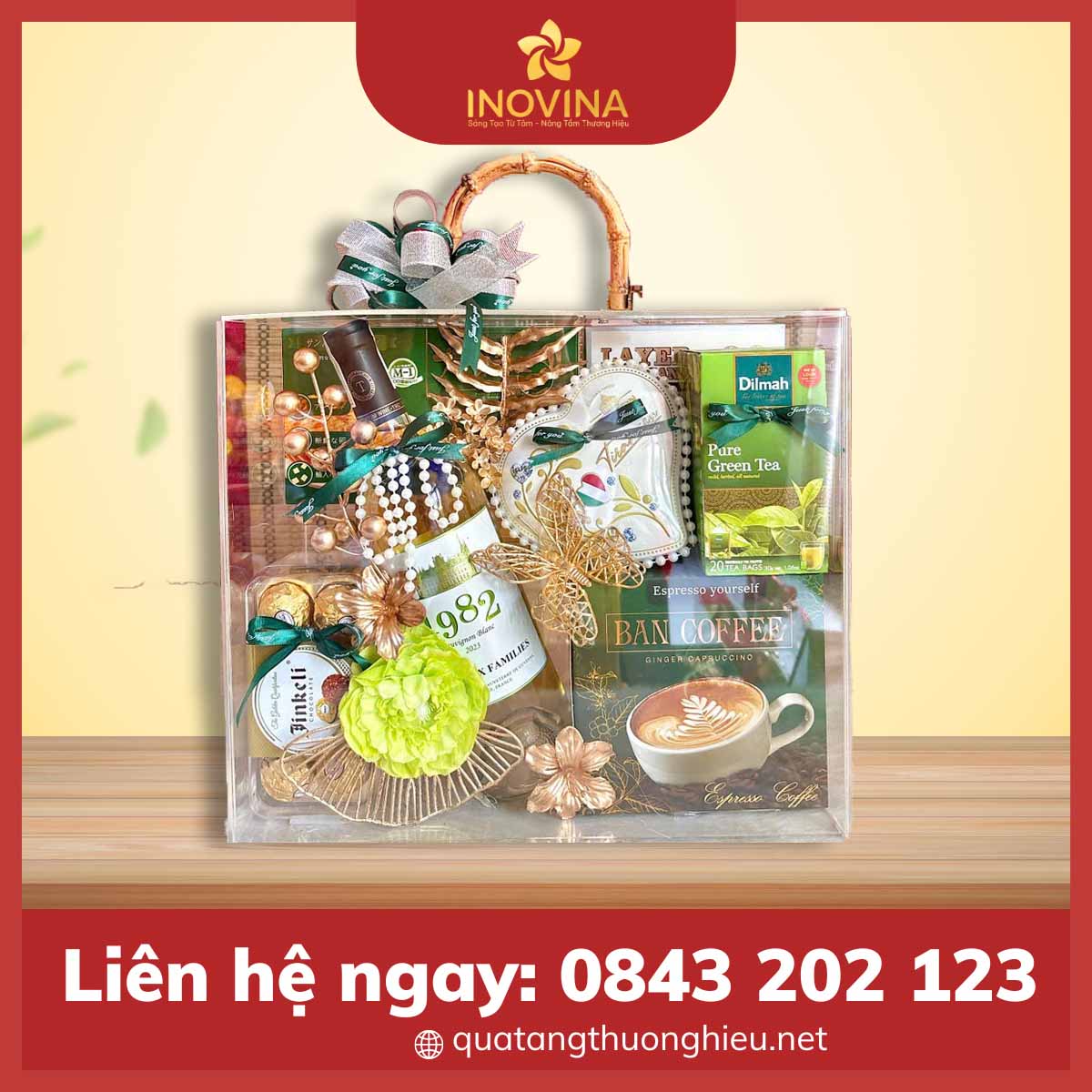 giỏ quà tết xuân cát tường giỏ quà tết xuân cát tường