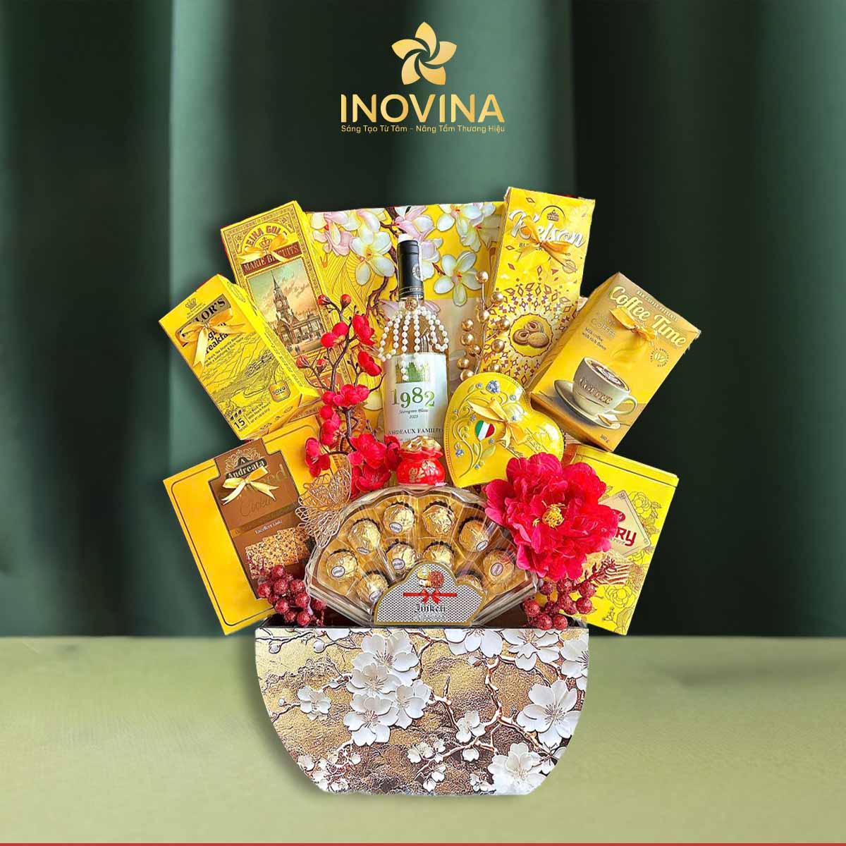 Giỏ quà Tết Xuân Kim Phát