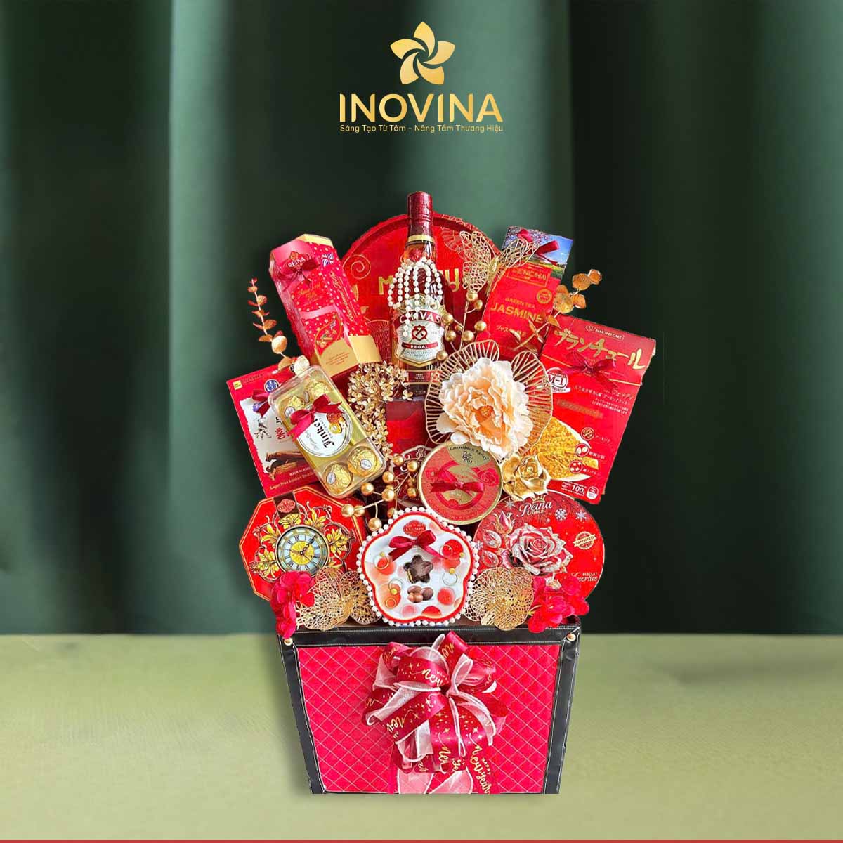 Giỏ quà Tết Xuân Phú Quý