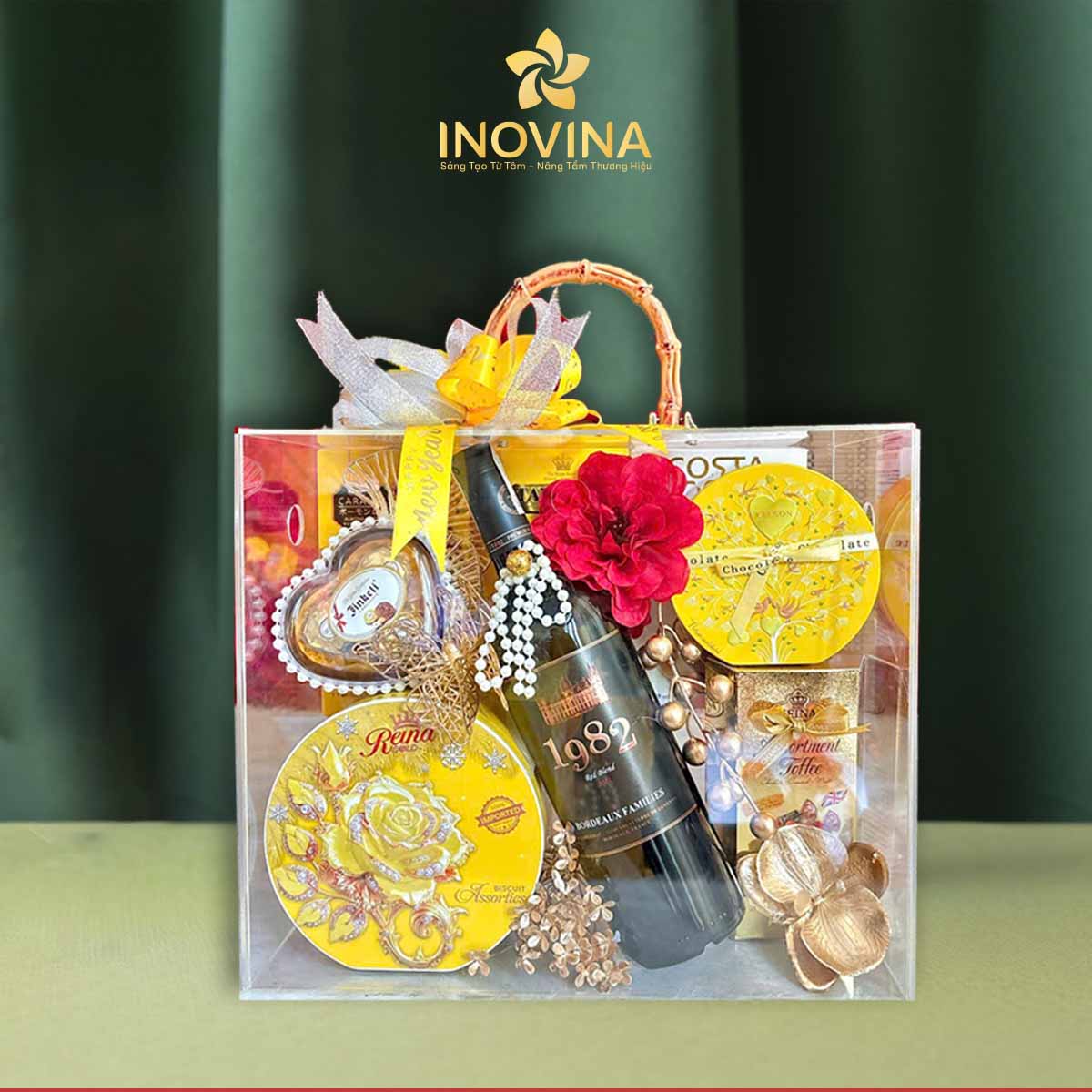 giỏ quà tết xuân vươn mình set 6