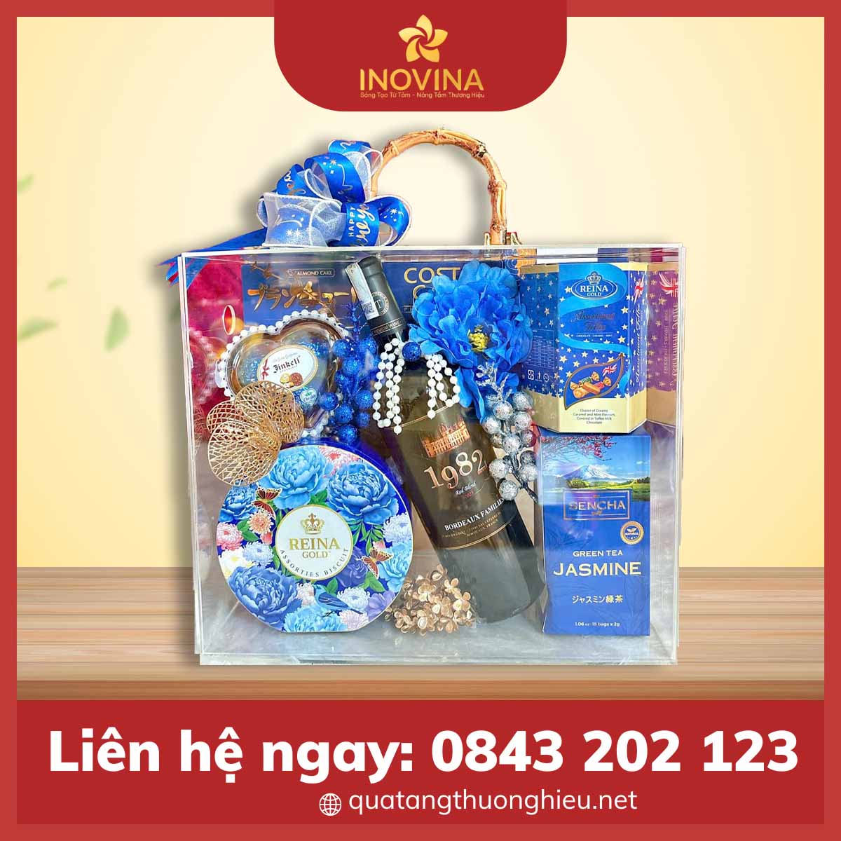 Giỏ quà Tết Xuân Vươn Mình Giỏ quà Tết Xuân Vươn Mình