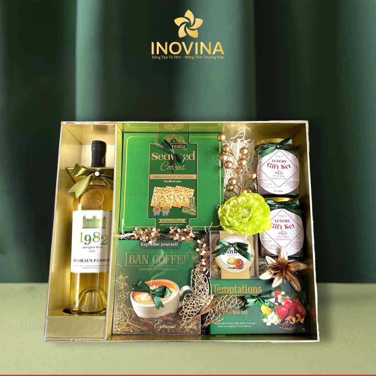Hộp quà Tết Cát Tường Như Ý hop qua tet cat tuong nhu y 2