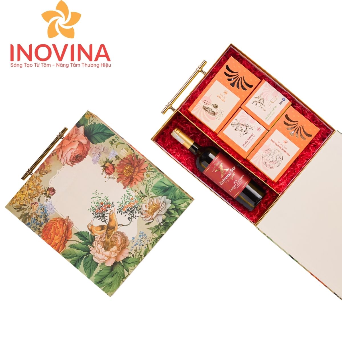 Hộp quà tết Chim Gọi Xuân Về set 17