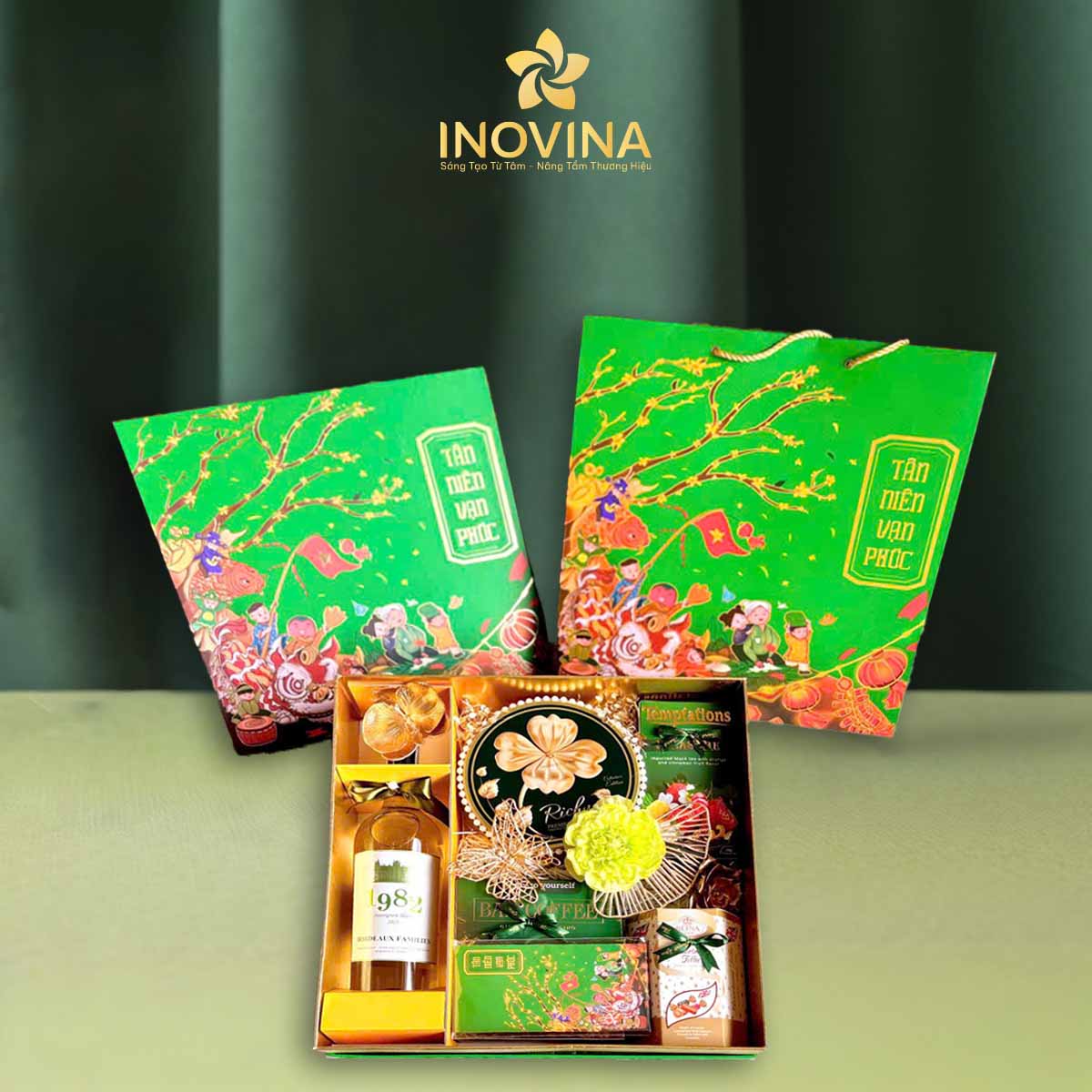 Hộp quà Tết Tân Niên Vạn Phúc