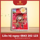 Hộp quà tết Xuân Hoa Gấm