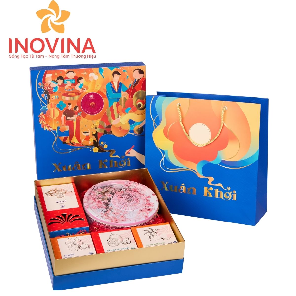 Hộp quà tết Xuân Khởi set 11