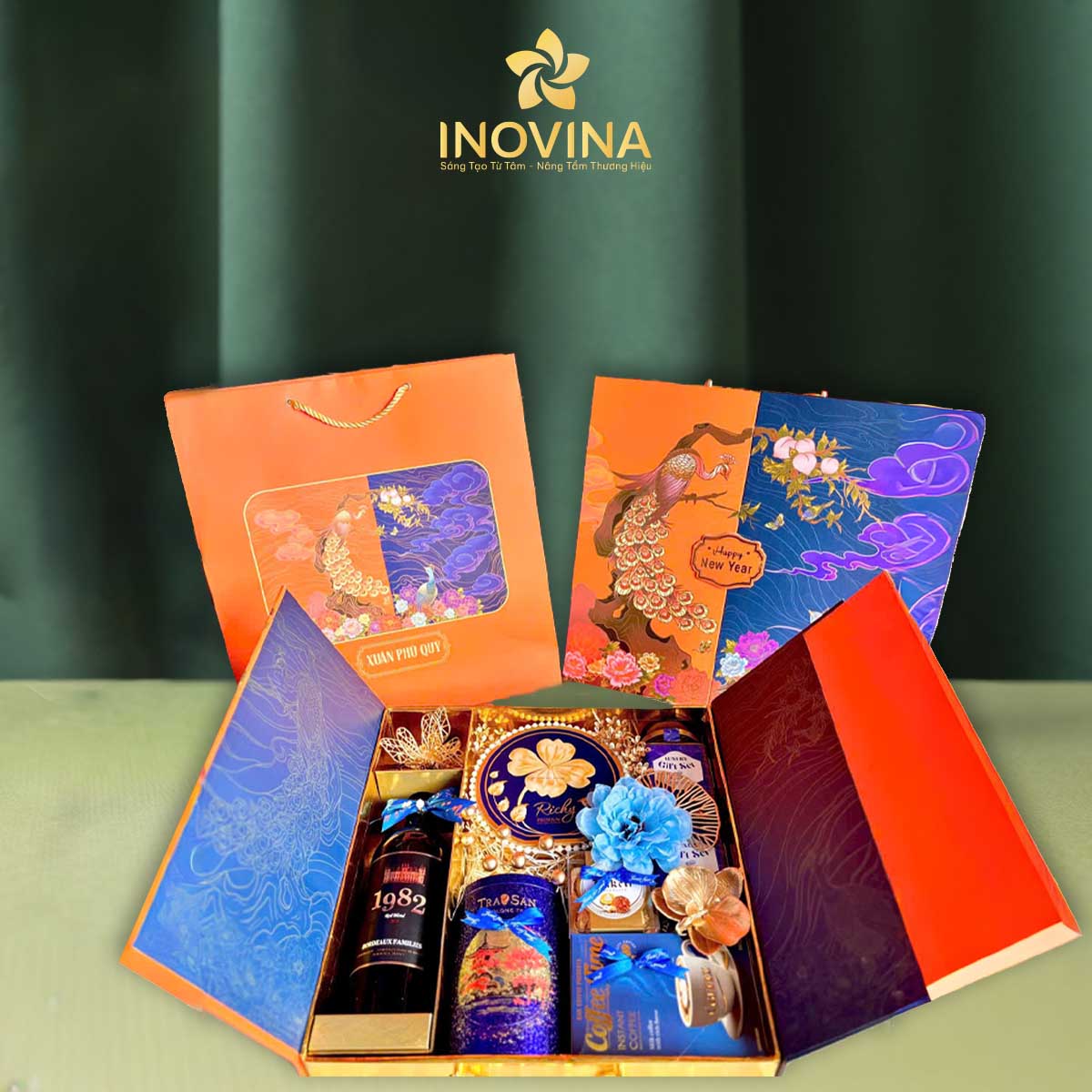 Hộp quà Tết Xuân Phú Quý