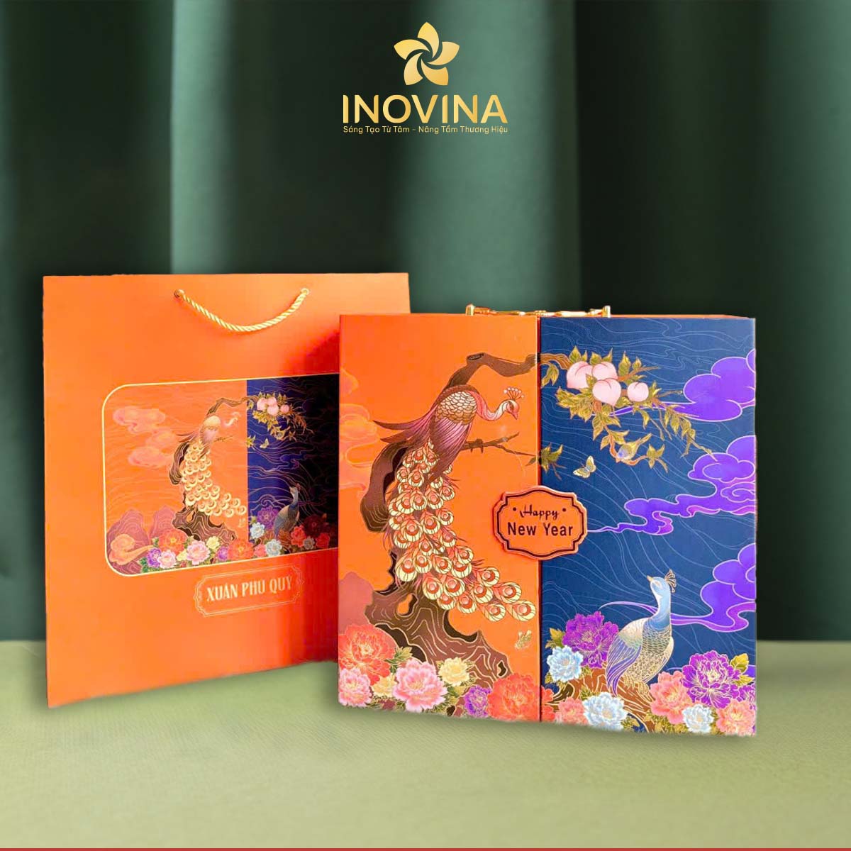 Hộp quà Tết Xuân Phú Quý