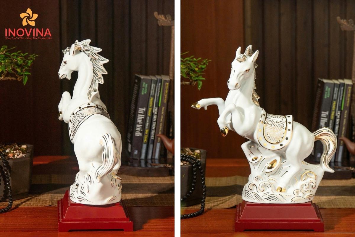 Linh vật phong thủy gốm sứ