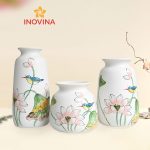 Top 10+ bình cắm hoa gốm sứ đẹp, cao cấp