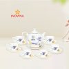 Bộ Trà Đèn Thần Sen Xanh Chỉ Vàng quà tặng doanh nghiệp