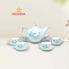 Bộ Trà Mẫu Đơn Hoa Mới Chỉ Vàng quà tặng doanh nghiệp