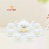 Bộ Trà Trăng Khuyết Kẻ Vàng quà tặng doanh nghiệp