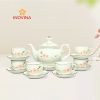 Bộ Trà Vẽ Hoa Đào Hồng quà tặng doanh nghiệp
