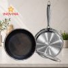 Chảo Inox In Vân Chìm Chống Dính Cao Cấp chao inox in van chim chong dinh1